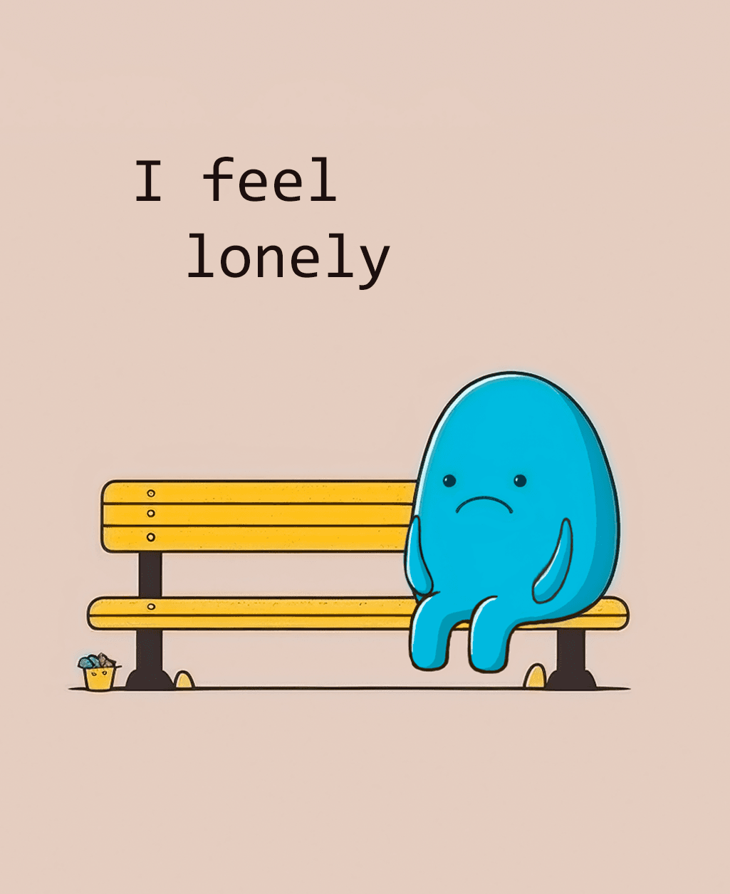 I feel lonely NFT cruzo