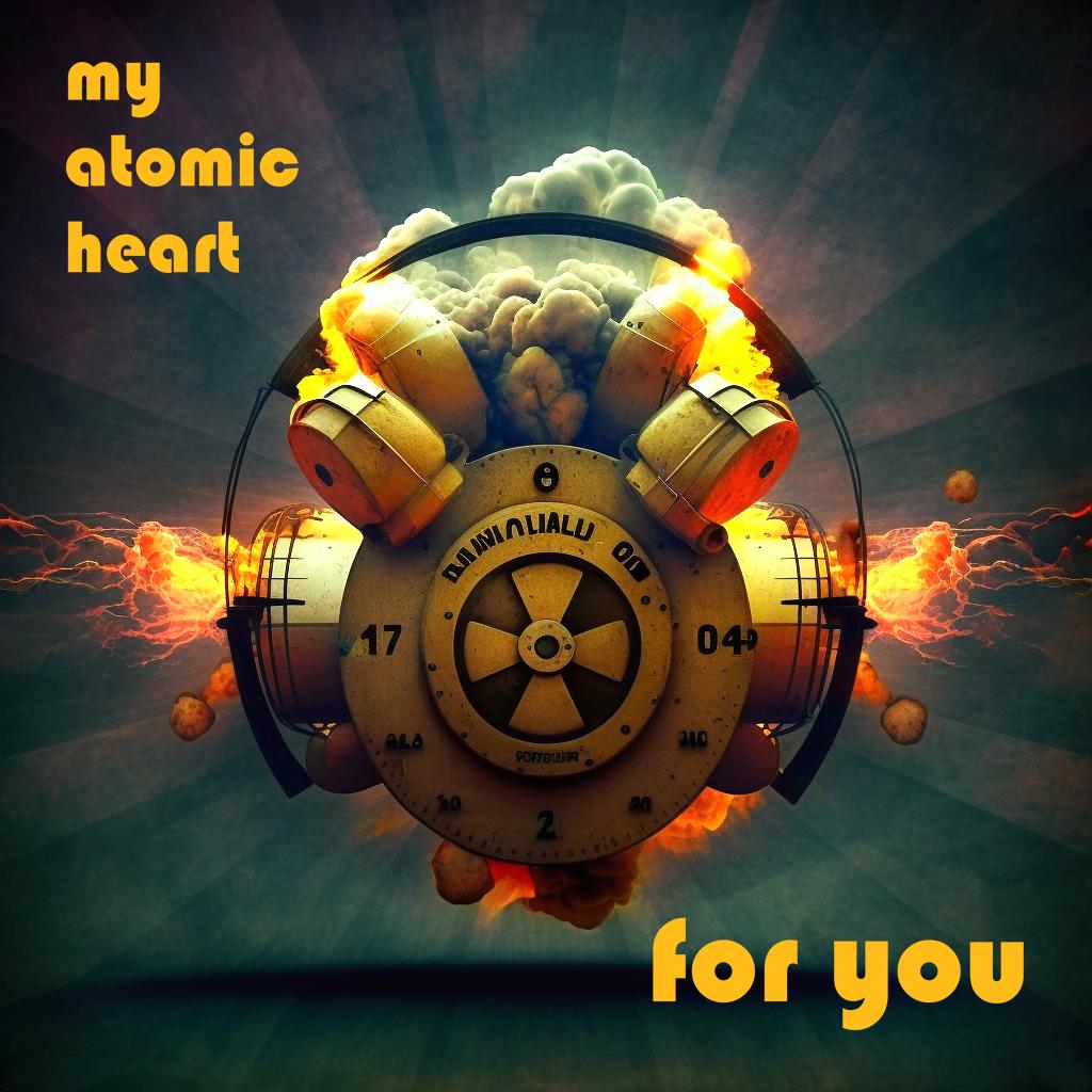 fiery atomic heart NFT cruzo