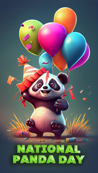 National Panda Day NFT cruzo