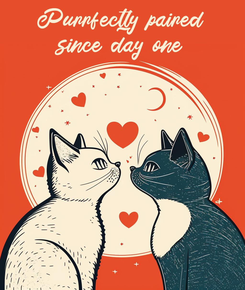 Purrfectly Paired: A Valentine's Day Card NFT cruzo
