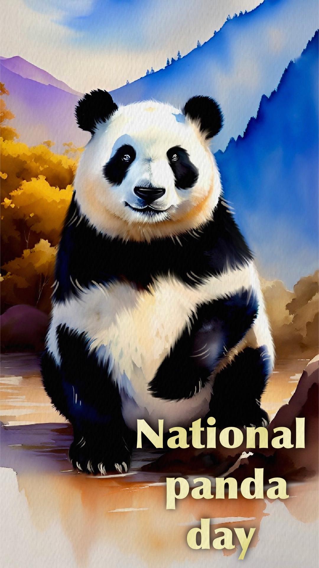 National panda day NFT cruzo