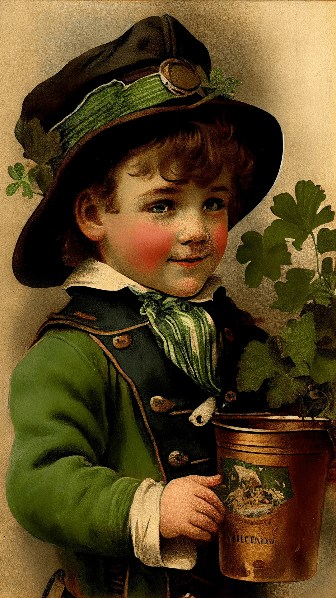 Cute Irish boy in a big hat NFT cruzo